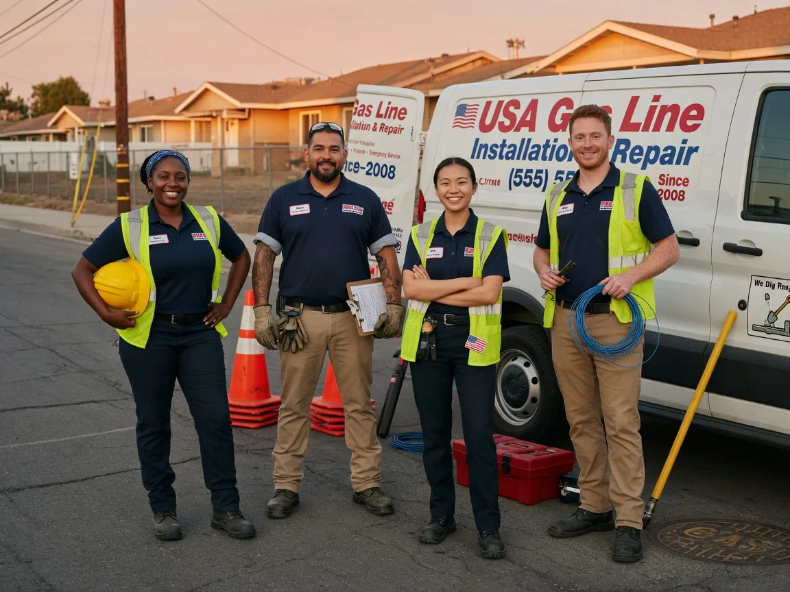 Gas Line Installation company in La Pryor, TX